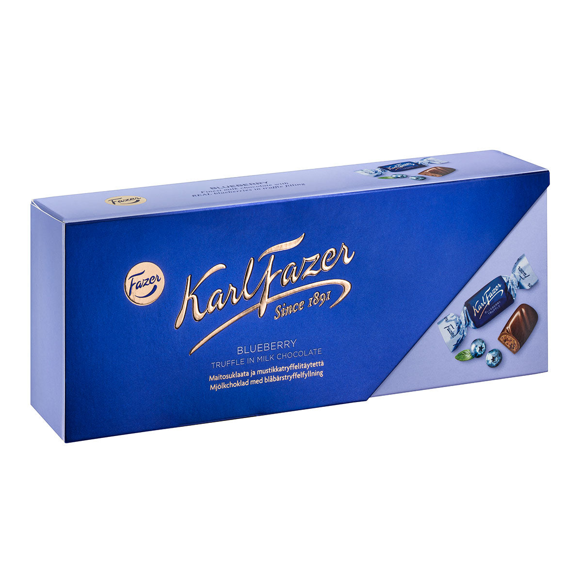 Fazer ファッツェル KarlFazer ミルクチョコレート ( リボン型 / 3個入り )